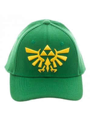 Zelda - Tri-Force Logo on Green Snapback