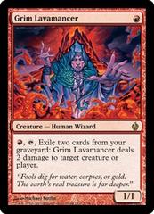Image of Grim Lavamancer	(PDS: Fire and Lightning FOIL)