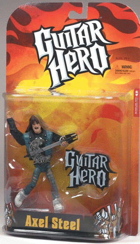 Guitar Hero: Axel Steel Figure