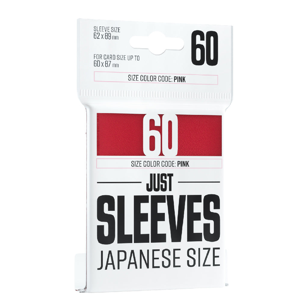 Image of Just Sleeves: Japanese Size (Red)