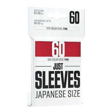 Just Sleeves: Japanese Size (Red)