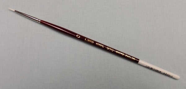 Image of Heinz Jordan White Taklon Brushes Series 970 Size 0