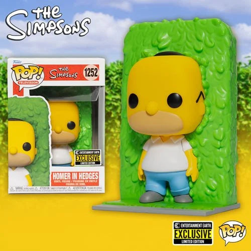Image of Homer in Hedges #1252 (The Simpsons) Entertainment Earth Exclusive