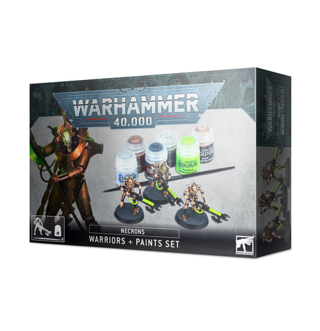 Necrons: Warriors + Paints Set Warhammer 40,000