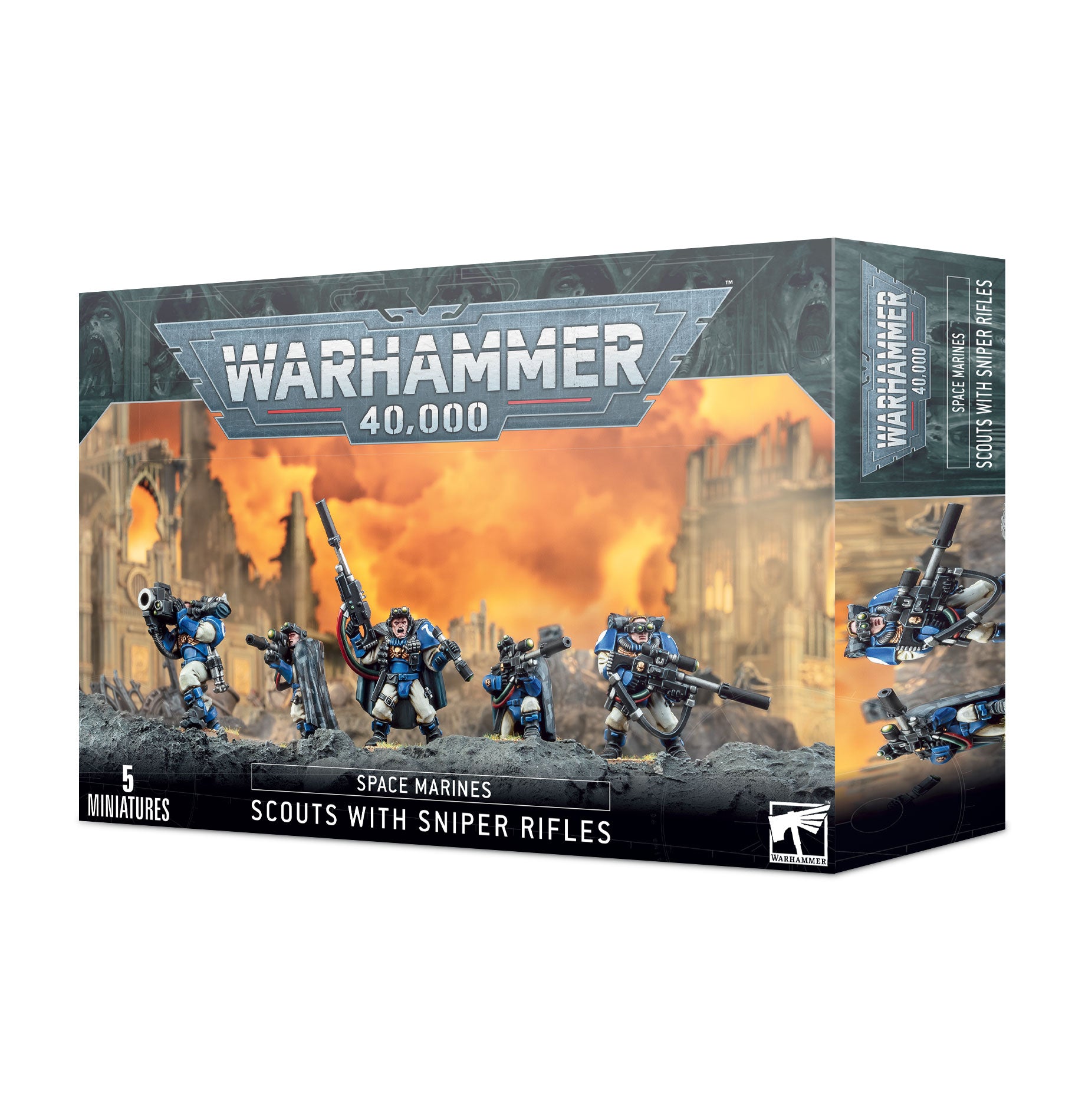 Image of Space Marines Scouts with Sniper Rifles