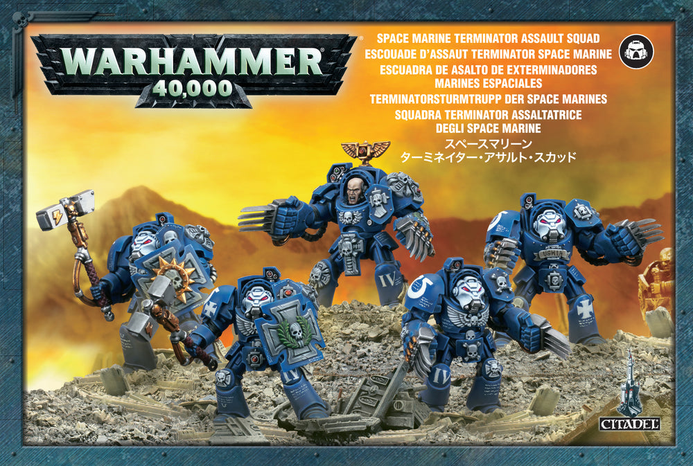 Terminator Assault Squad Space Marines Warhammer 40,000