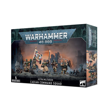 Astra Militarum Cadian Command Squad - Warhammer 40,000
