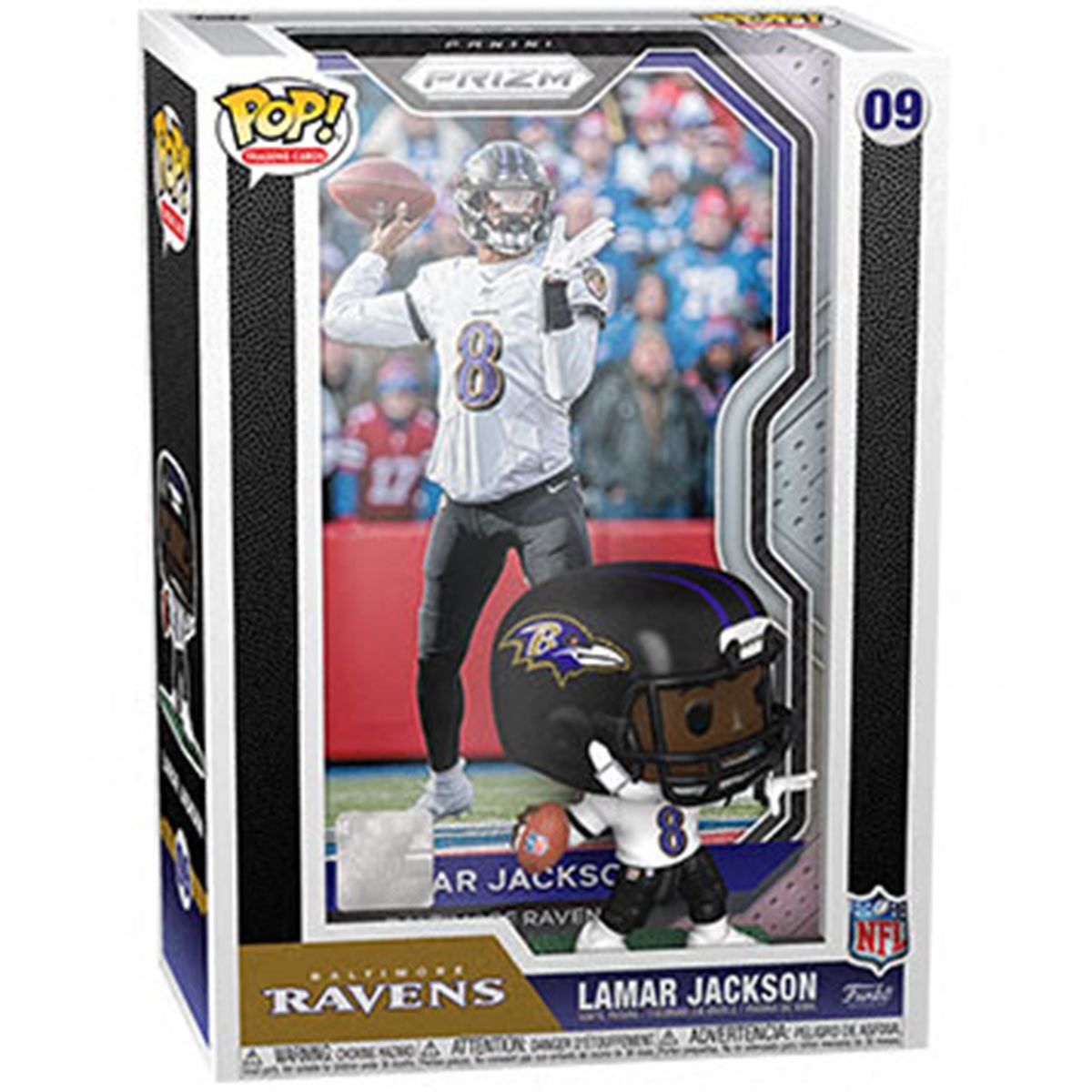 Image of Lamar Jackson (Pop! Trading Cards) #09