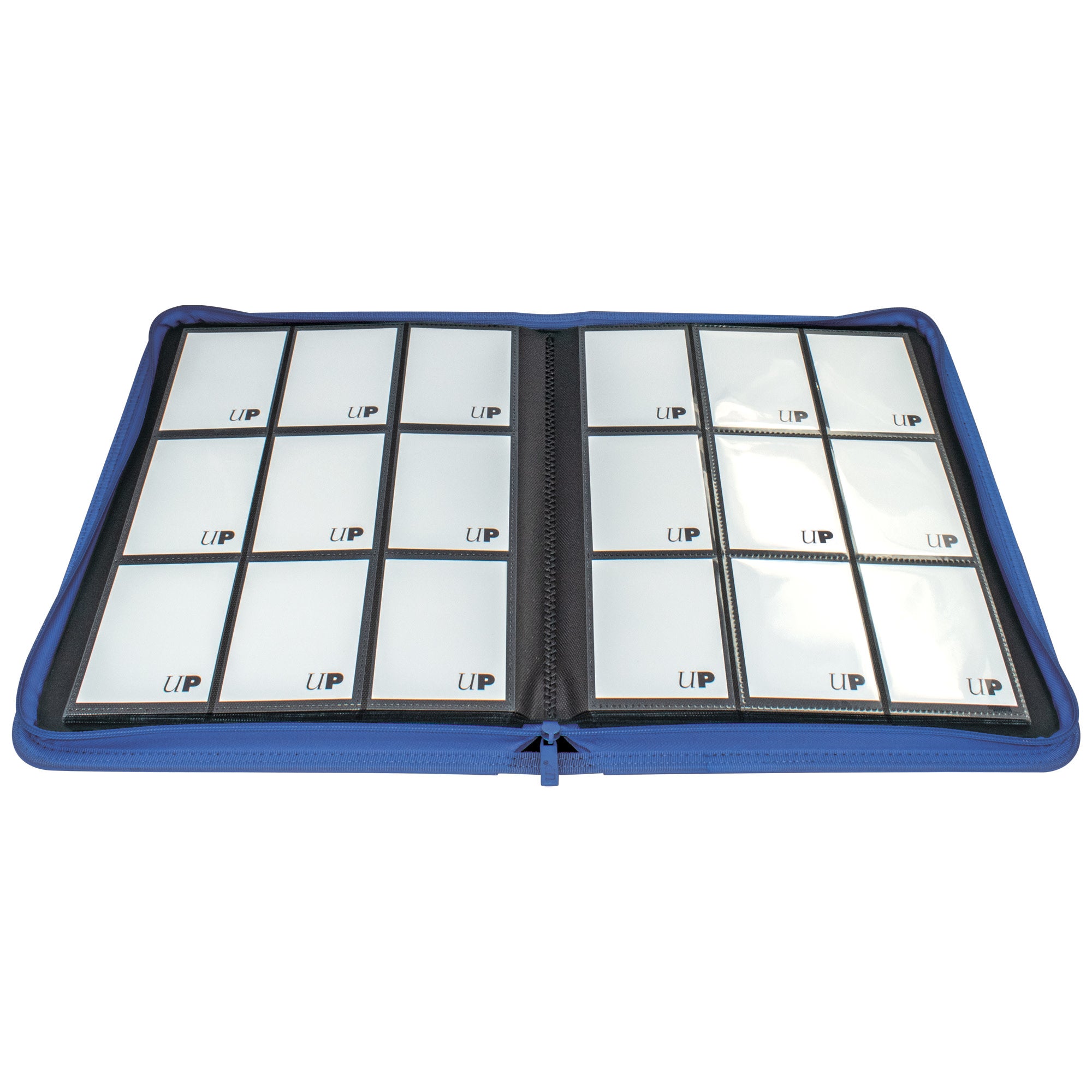 Image of Blue Pro Vivid 9 Pocket Zippered Binder