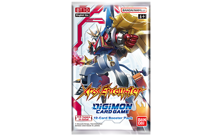 Image of XROS Encounter BOOSTER PACK DIGIMON CARD GAME