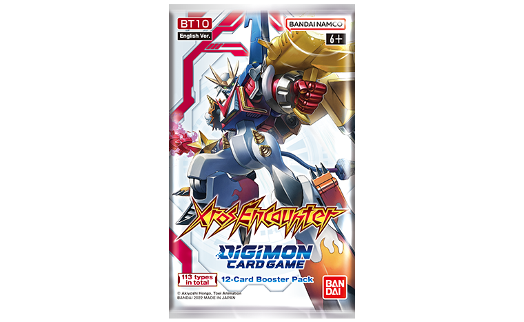 XROS Encounter BOOSTER PACK DIGIMON CARD GAME