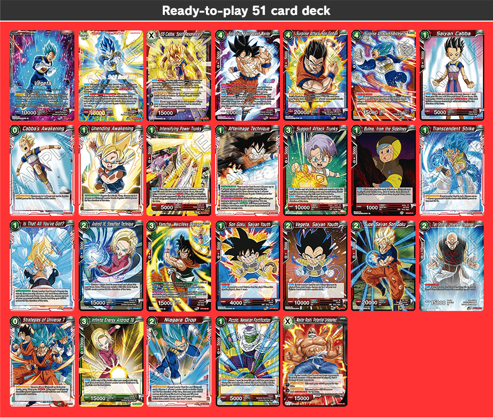 Image of Pride of the Saiyans Starter Deck - Dragon Ball Super