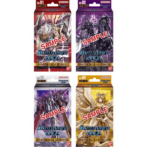 Battle Spirits Saga Starter Deck 01–04 [ST01-ST04]