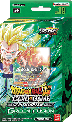 Image of Green Fusion Zenkai Starter Deck - Dragon Ball Super Card Game