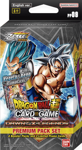 Image of DAWN OF THE Z-LEGENDS PREMIUM PACK SET