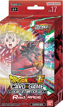 Image of Red Rage Zenkai Starter Deck - Dragon Ball Super Card Game