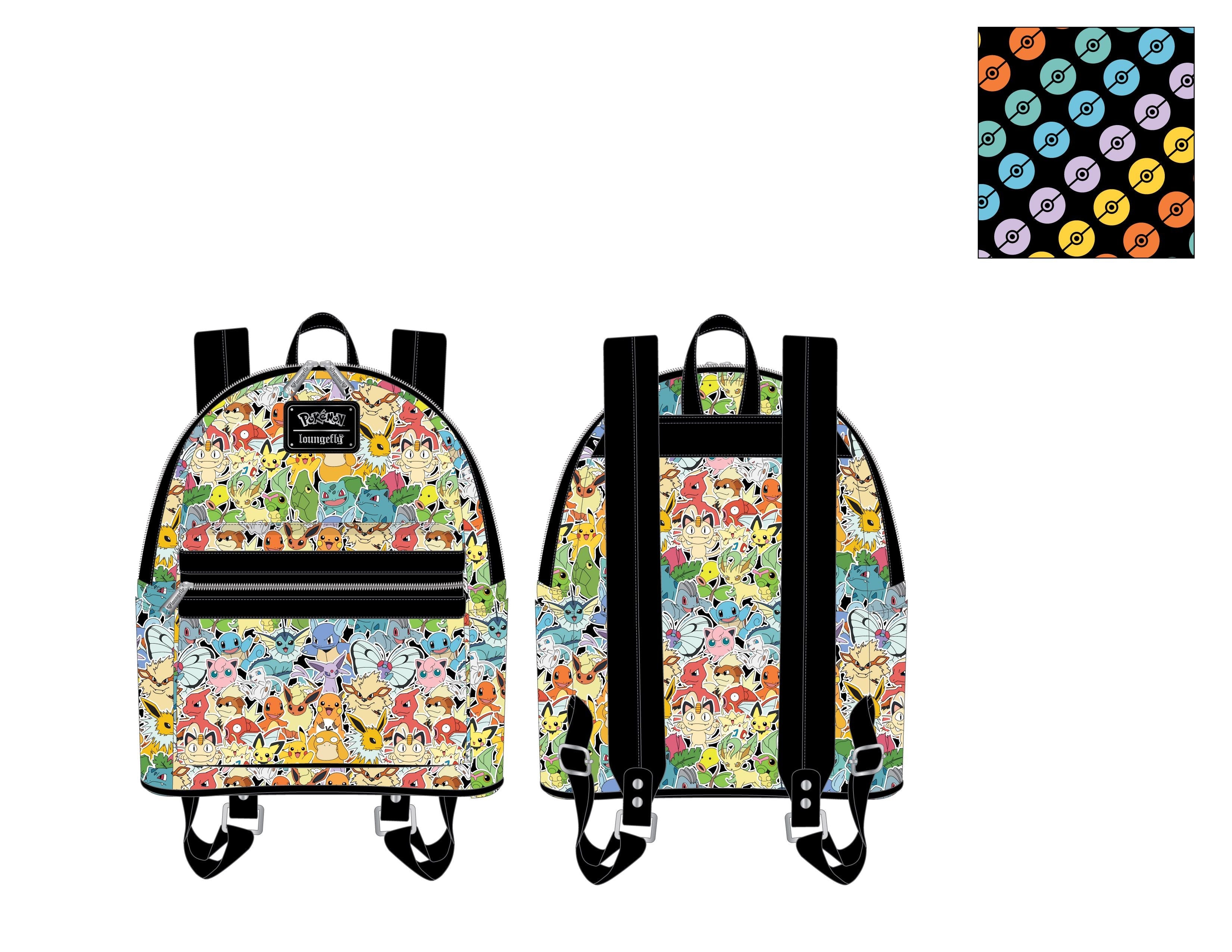 Image of Pokemon Ombre Mini Backpack (Loungefly)