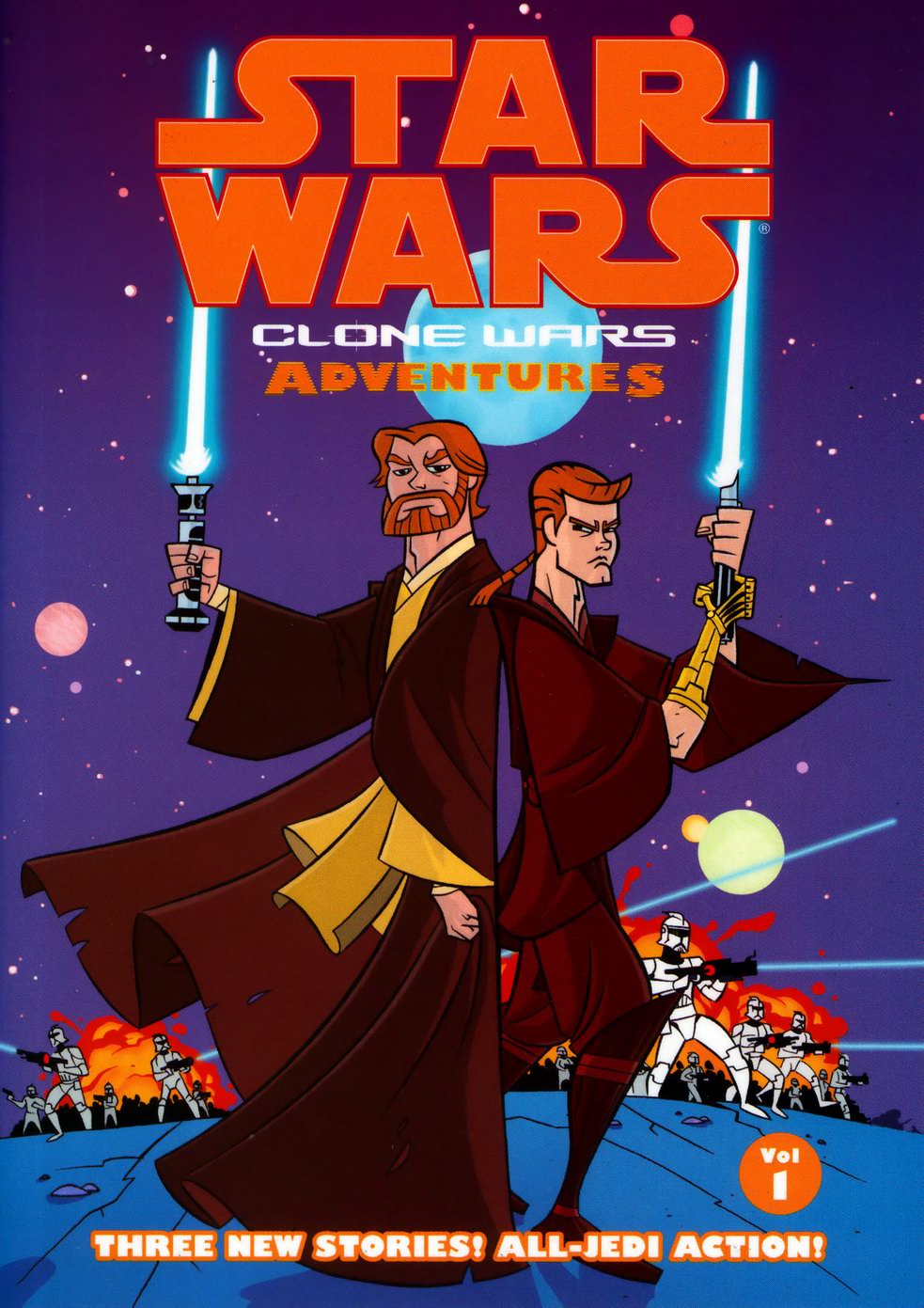Image of Clone Wars Adventures Vol. 1 (Star Wars) Paperback