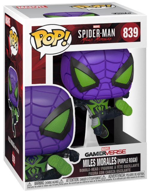 Image of Miles Morales (Purple Reign) (Spider-Man Miles Morales) #839