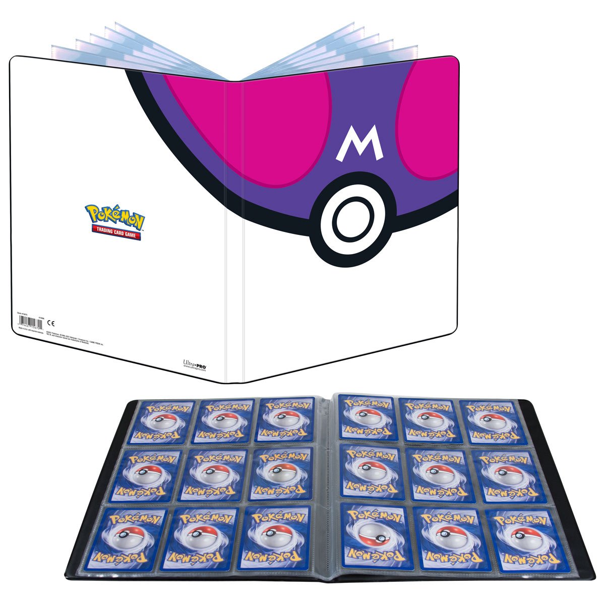 Image of Pokemon 9 Pocket Binder Master Ball