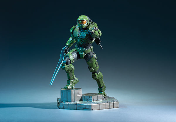 Image of Master Chief with Grappleshot PVC Statue - Halo Infinite