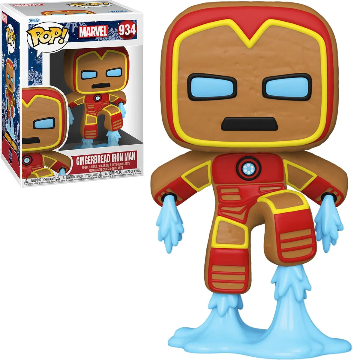 Image of Gingerbread Iron Man (Marvel) #934