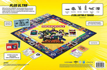Monopoly My Hero Academia Board Game | Themed Monopoly Board Game
