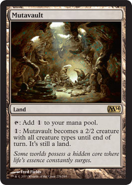 Image of Mutavault (Core Set 2014 FOIL)