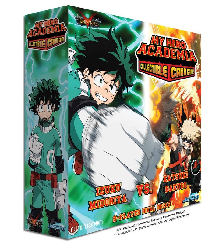 Image of MY HERO ACADEMIA CCG MIDORIYA/BAKUGO RIVAL DECK