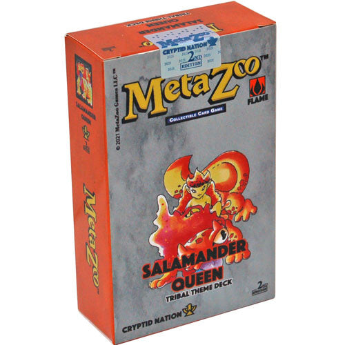 Image of Salamander Queen Tribal Theme Deck 2nd Edition -MetaZoo