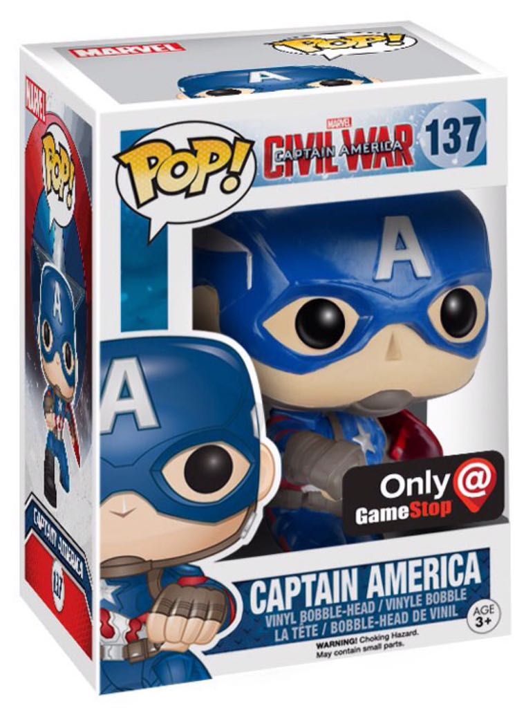 Image of Captain America (GameStop Exclusive)(Marvel) #137