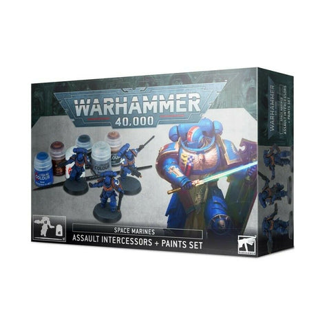 Space Marines Assault Intercessors Paint Set