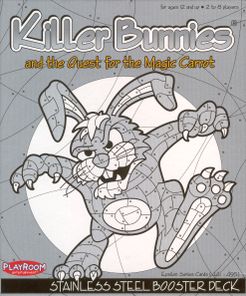 Image of Killer Bunnies: and the Quest for the Magic Carrot - Stainless Steel Booster Deck