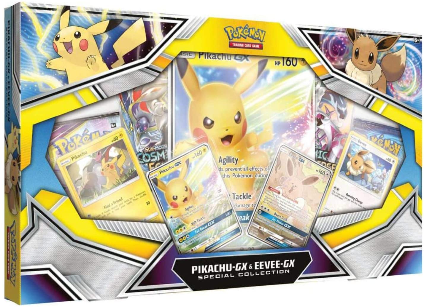 Image of Pikachu-GX & Eevee-GX Special Collection Box