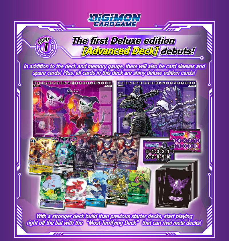 Image of ADVANCED DECK SET - DIGIMON CARD GAME