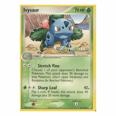 Ivysaur (Prerelease Promo) (NM)