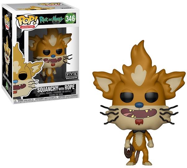 Image of Squanchy with Rope (FYE Exclusive)(Rick & Morty) #346