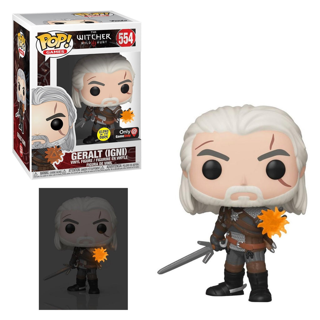 Image of Geralt (Igni) (GameStop Exclusive) (The Witcher 3: Wild Hunt) #554