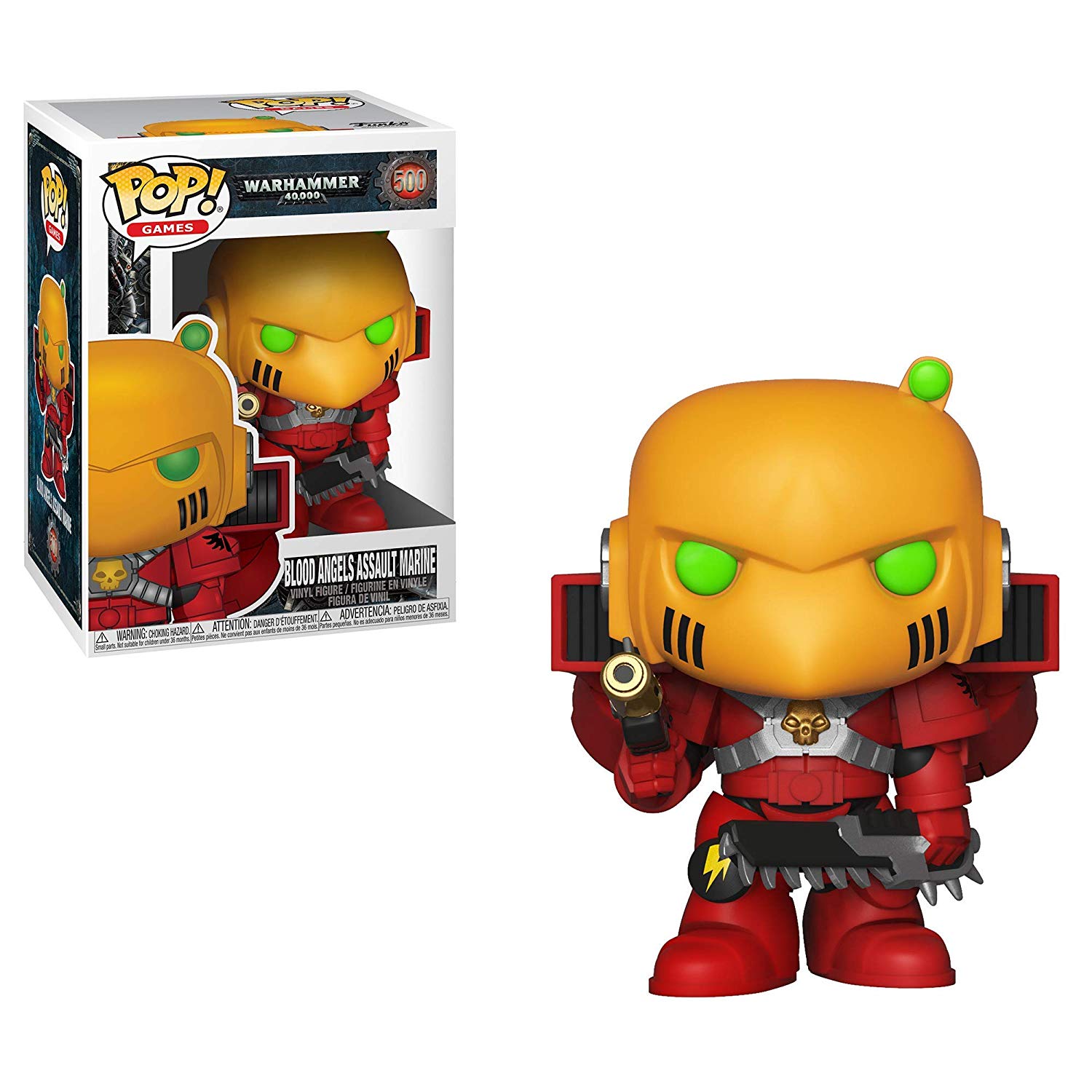 Image of Blood Angels Assault Marine (Warhammer 40,000) #500