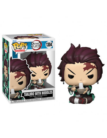 Tanjiro with Noodles #1304 (Pop! Animation Demon Slayer)
