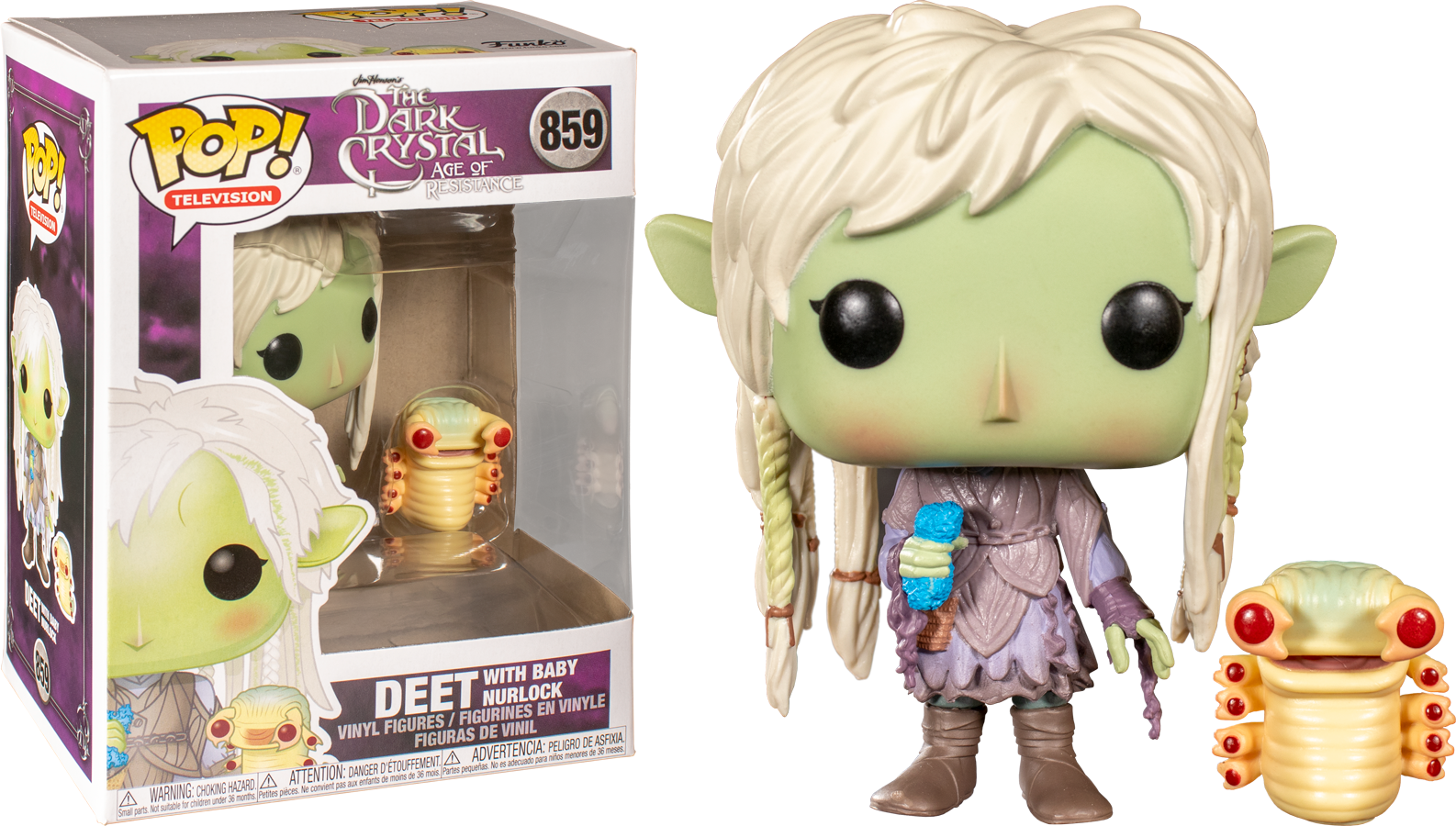 Image of Deet With Baby Nurlock (The Dark Crystal Age Of Resistance) #859