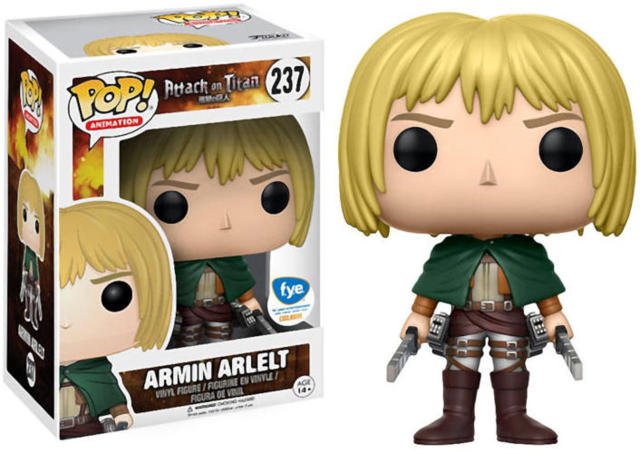 Image of Armin Arlelt #237 (Pop! Animation Attack on Titan) FYE Exclusive