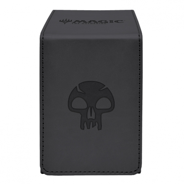 Image of MTG Alcove Flip Deckbox Swamp - Black