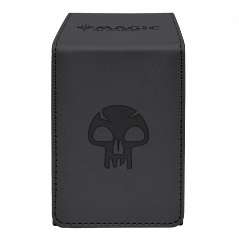 MTG Alcove Flip Deckbox Swamp - Black