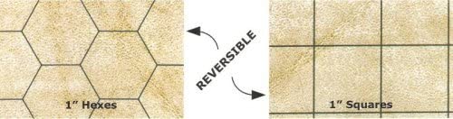 Image of Dungeons and Dragons: Reversible Game Mat
