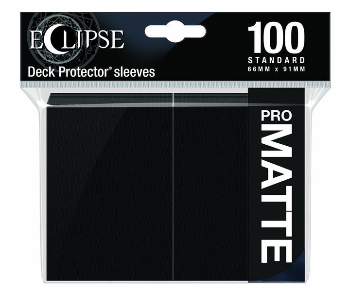 Image of Jet Black - Eclipse Pro-Matte Standard Sleeves