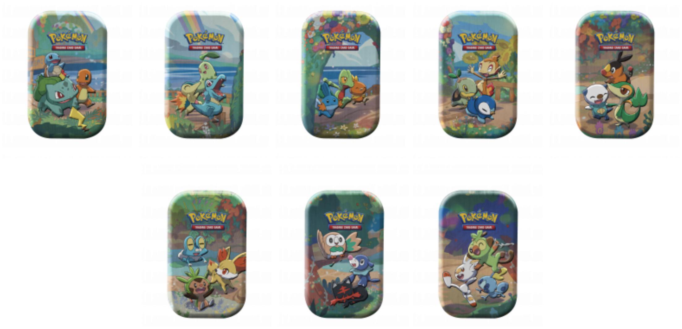 Image of Celebrations Mini Tins Pokémon