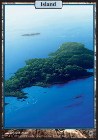 Image of Island (Unhinged Full Art FOIL)