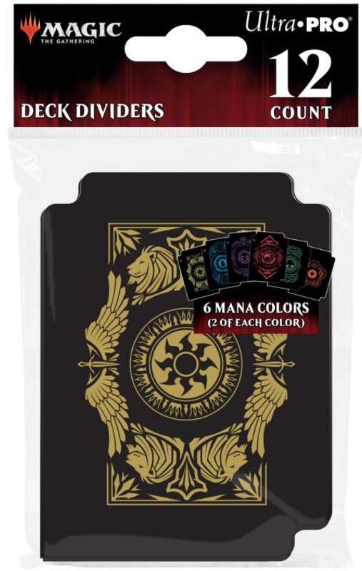 Image of MTG 6 Colour Deck Dividers (12 count)