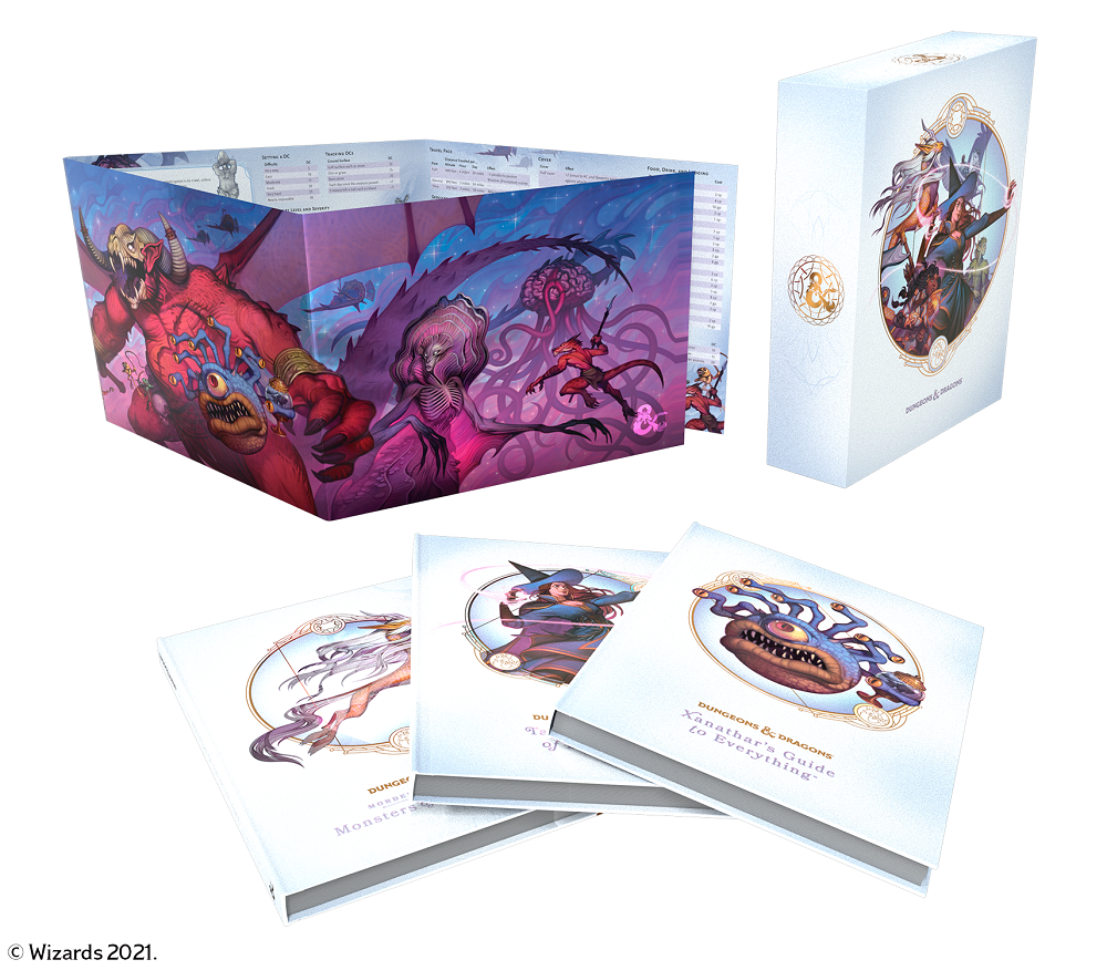 Image of DND RPG Rules Expansion Gift Set (Alternate Cover) - Dungeons and Dragons (5e)